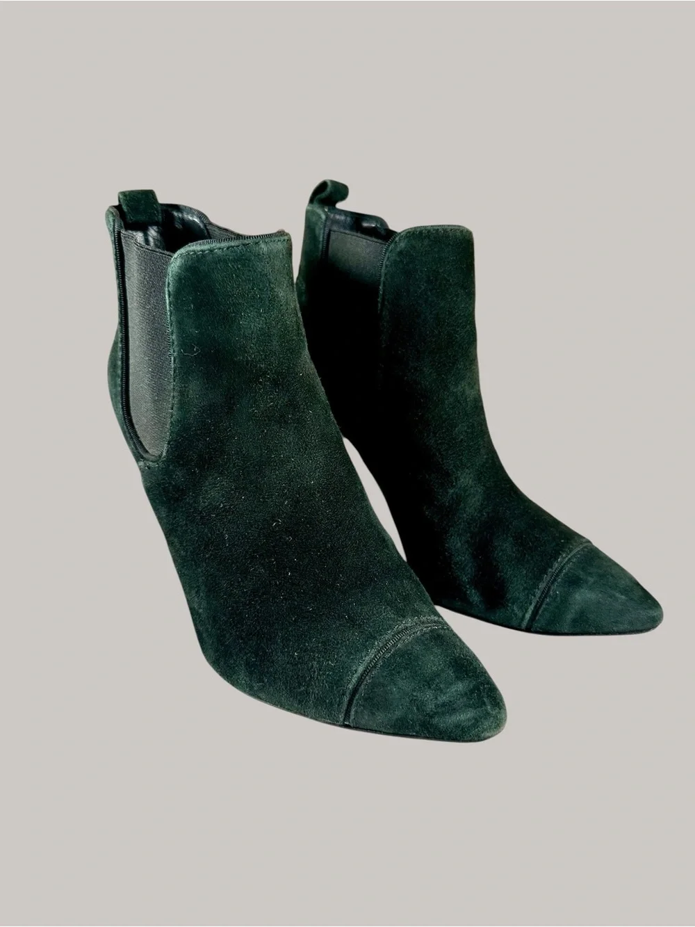 Tory Burch Suede Chelsea Ankle Boots